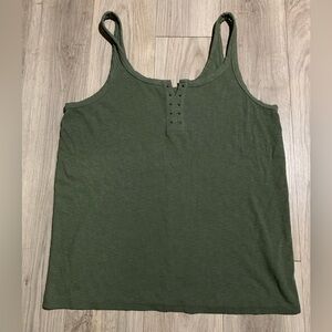 Aerie Tank Top, Green, XXL